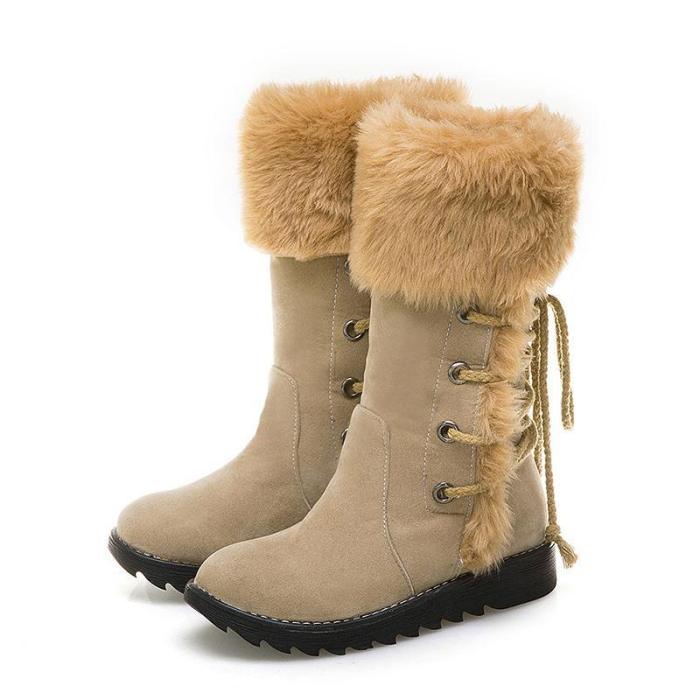 Women Snow Booties Casual Comfort Warm Shoes