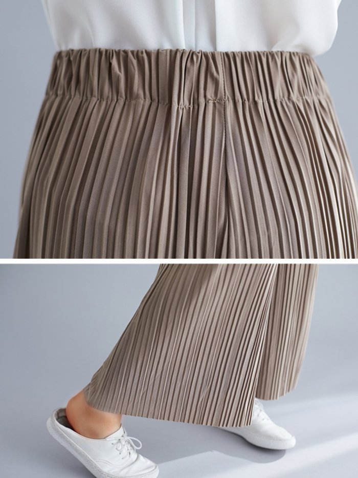 Plus Size Women Plain Casual Pants