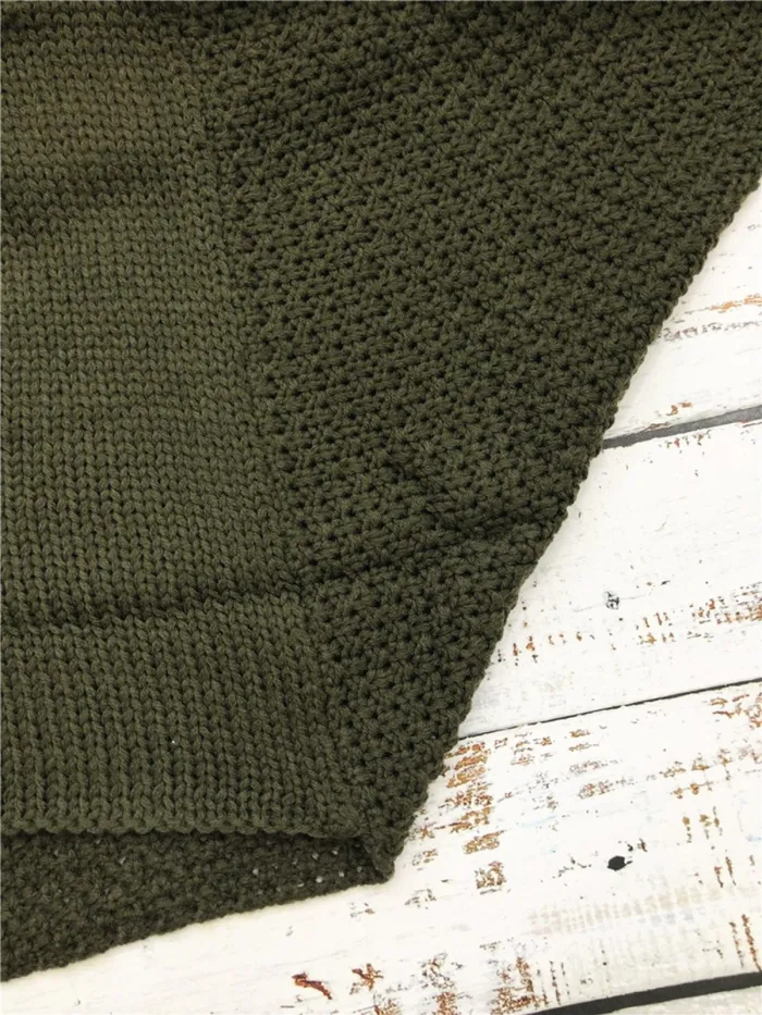 Knitted Casual Knitted Solid Cotton Winter Cardigan