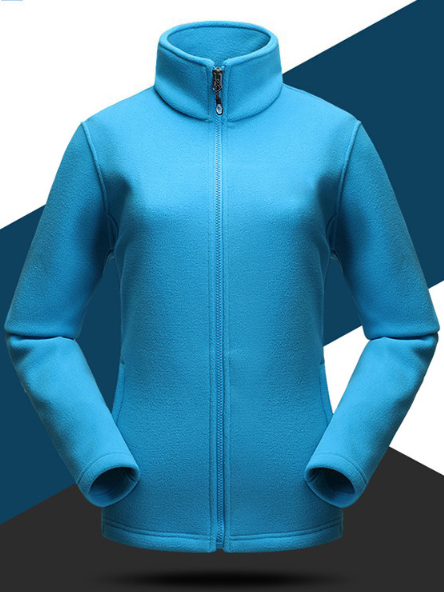 Outdoor Polar Fleece Breathable Windbreaker Shell Jacket
