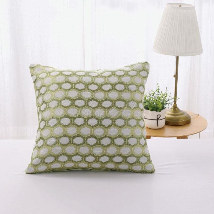 Polygonal Geometric Print Pillowcase