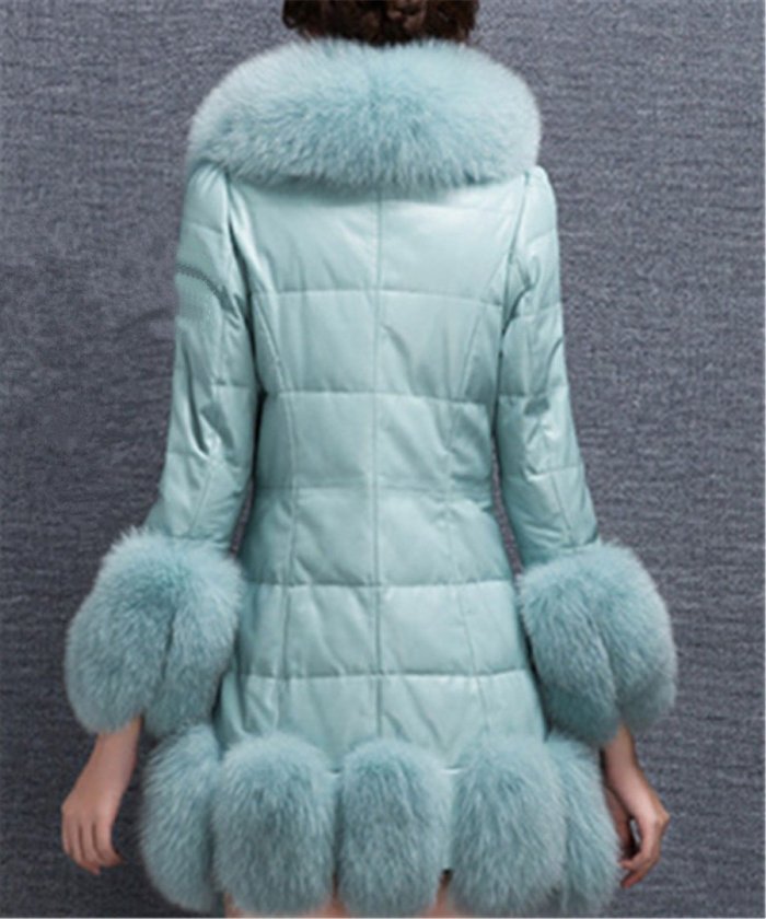 Fashion Long Down Cotton-Padded Jacket