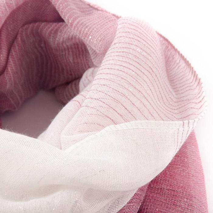 Soft Cotton Scarf Shawls and Wraps Pashmina Gradient color Autumn Winter Scarf