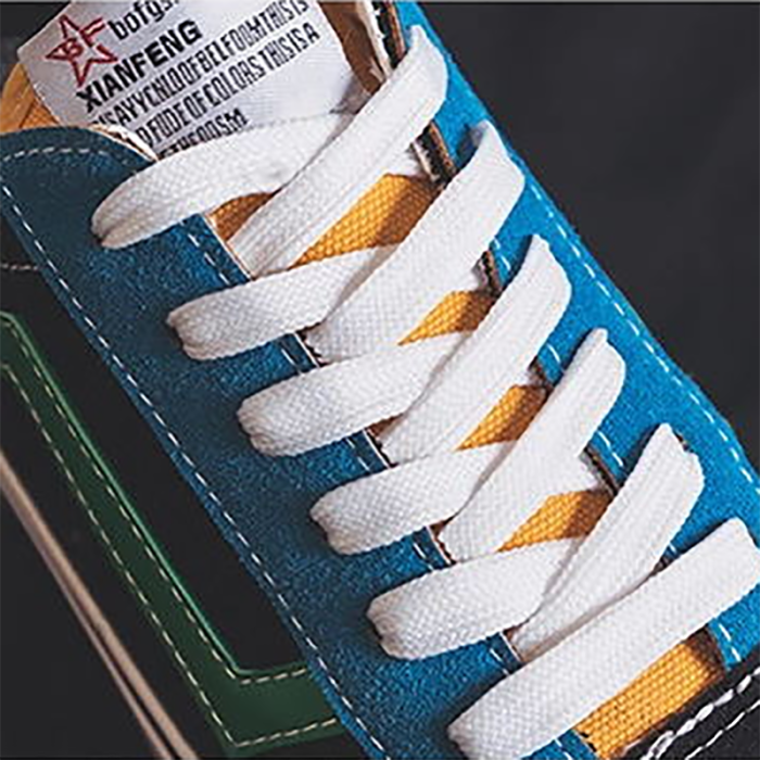 Women's Fashion Casual Trend Color Matching Canvas Sneakers
