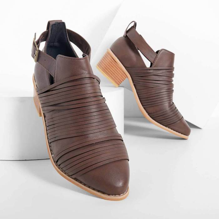 Women Classic Ankle Adjustable Buckle Booties Casual Comfort Plus Size Shoes