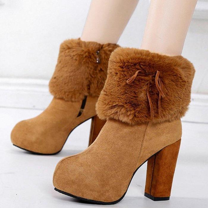 Holiday Fall Suede Boots