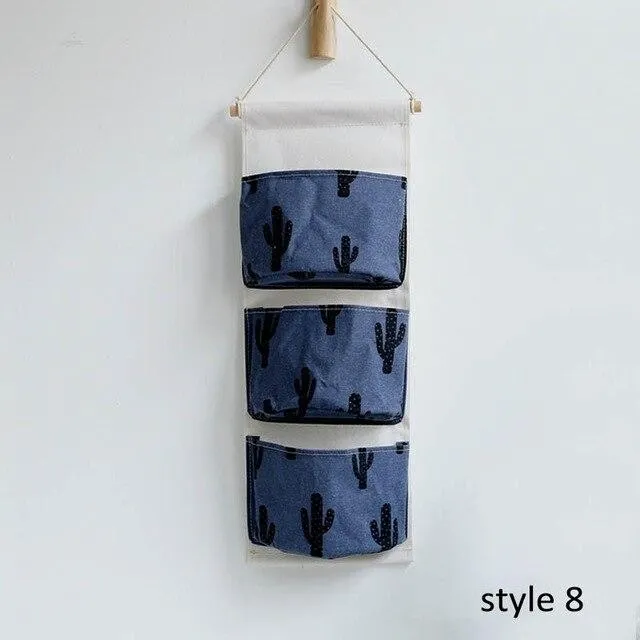 Cotton Linen Makeup Cosmetic Pouch Sundries Organiser