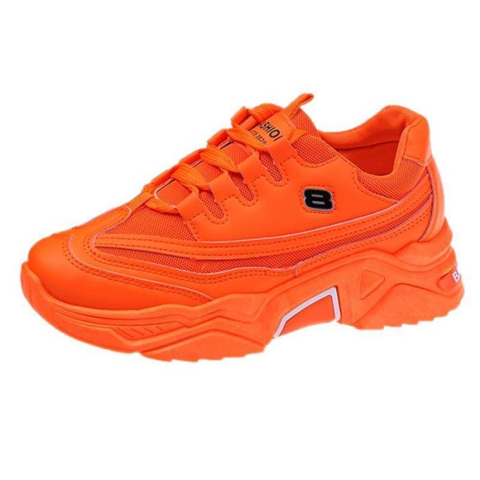 Women's Fashion Breathable Mesh Platform Sneakers