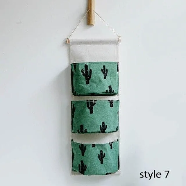 Cotton Linen Makeup Cosmetic Pouch Sundries Organiser