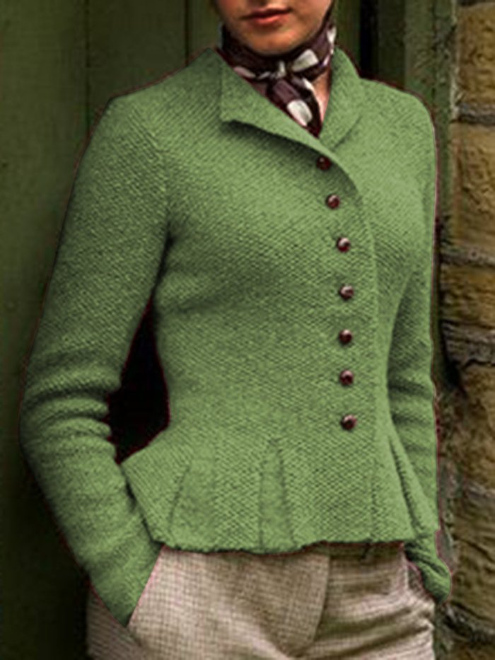 Women Buttoned Vintage Sweater Cardigans