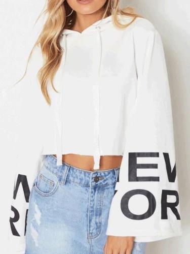 Fashion Letter Floral Printed Cardigan