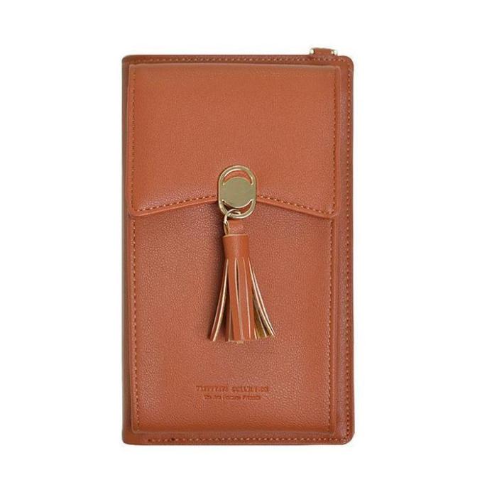 Fashion Women Tassel Cell Phone Wallets