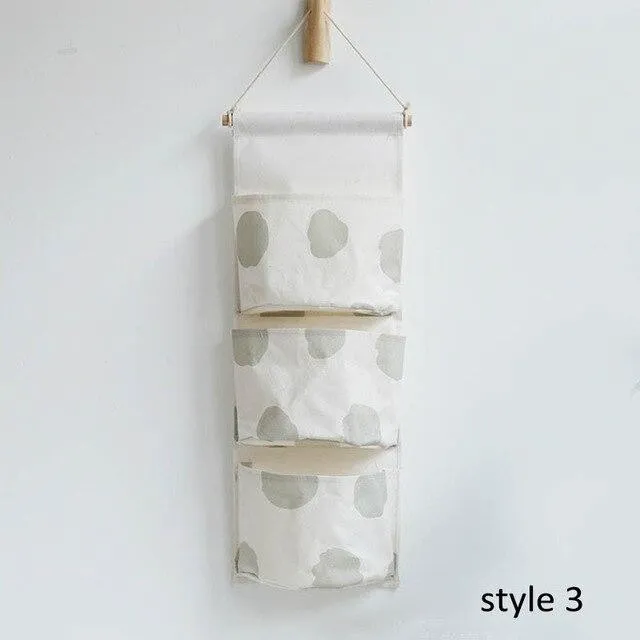 Cotton Linen Makeup Cosmetic Pouch Sundries Organiser