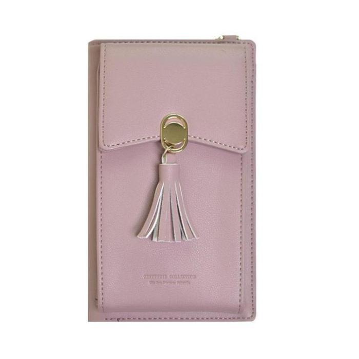 Fashion Women Tassel Cell Phone Wallets