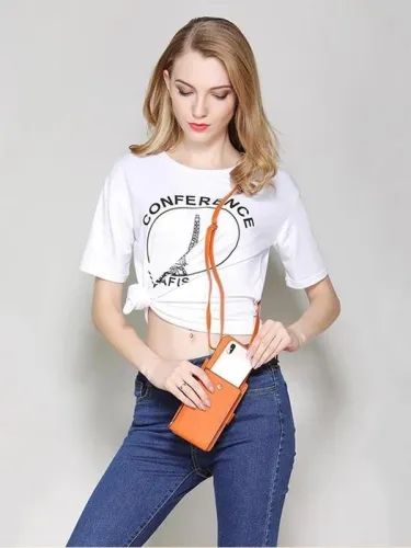 Women Large Capacity Multi-Function Phone Bag Long Wallet Clutch Bag