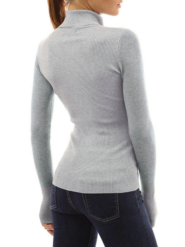 Buttoned Long Sleeve Appliqued Bodycon Sweaters