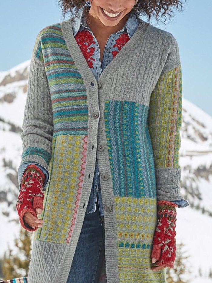 Casual Knit Gloves Handwarmers