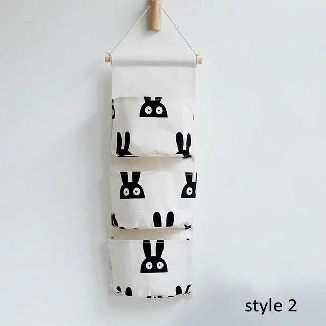 Cotton Linen Makeup Cosmetic Pouch Sundries Organiser