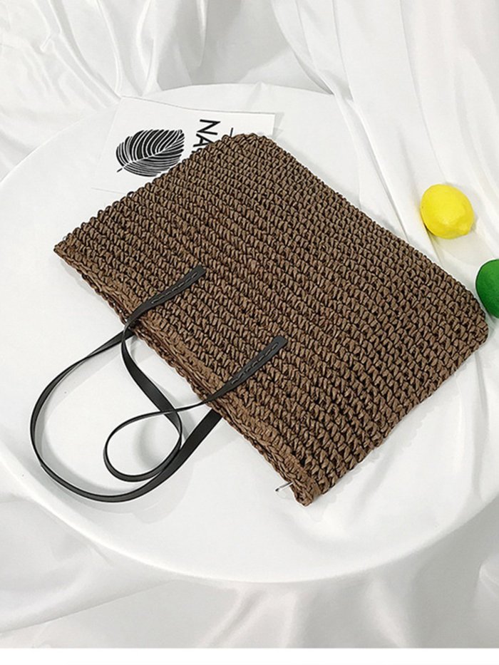 Straw Shoulder Bags