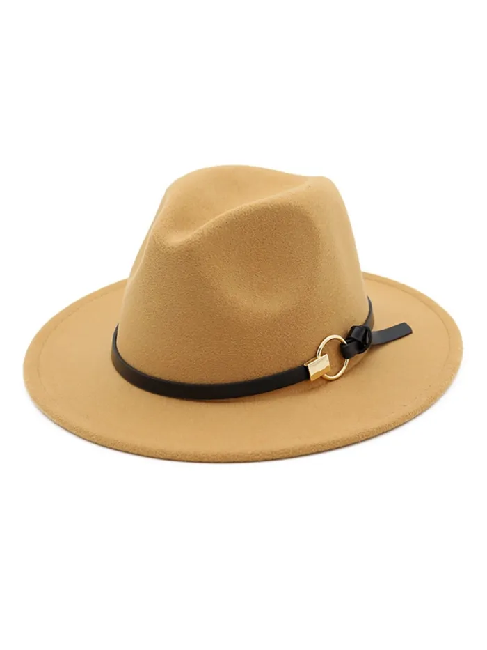 Womens Simple Felt Hats
