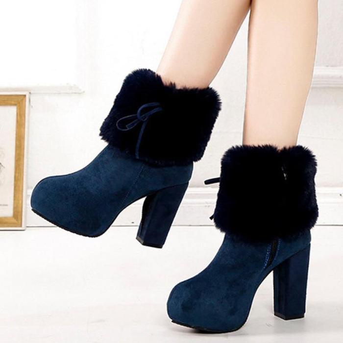 Holiday Fall Suede Boots