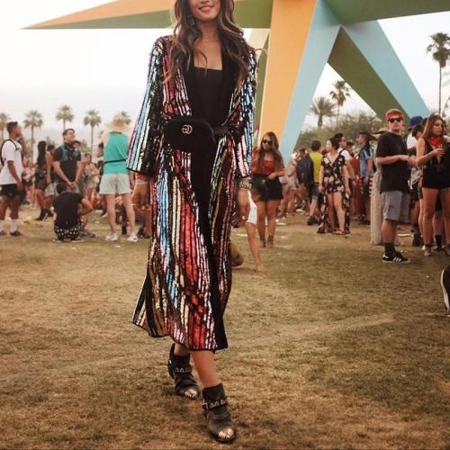 Modern Paillette Long Sleeve Cardigan