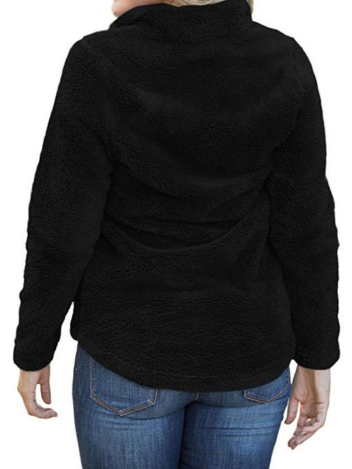 Polyester Solid Sweater