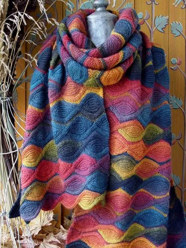 Casual Knitted Scarves & Shawls
