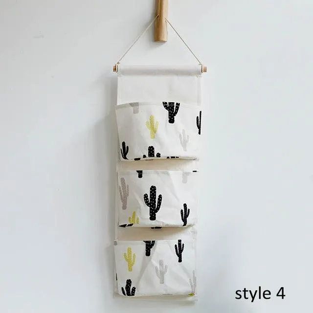 Cotton Linen Makeup Cosmetic Pouch Sundries Organiser