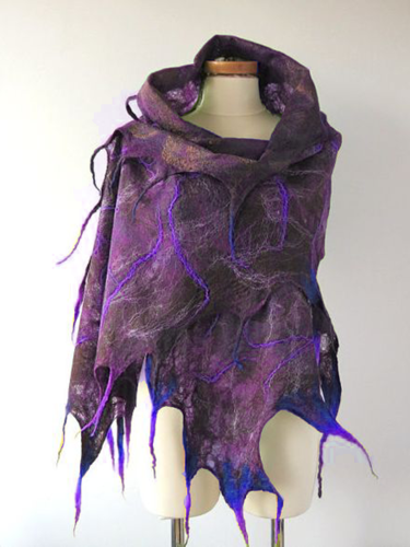 Green Cotton Scarves & Shawls