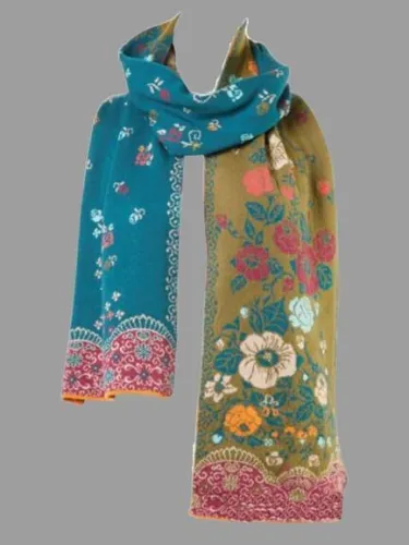 Floral Cotton-blend Scarves