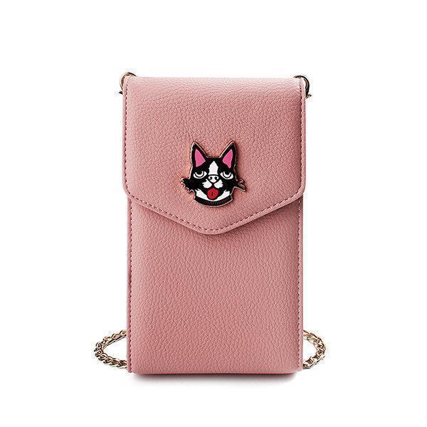 Women Cute Faux Crossbody Phone Bag