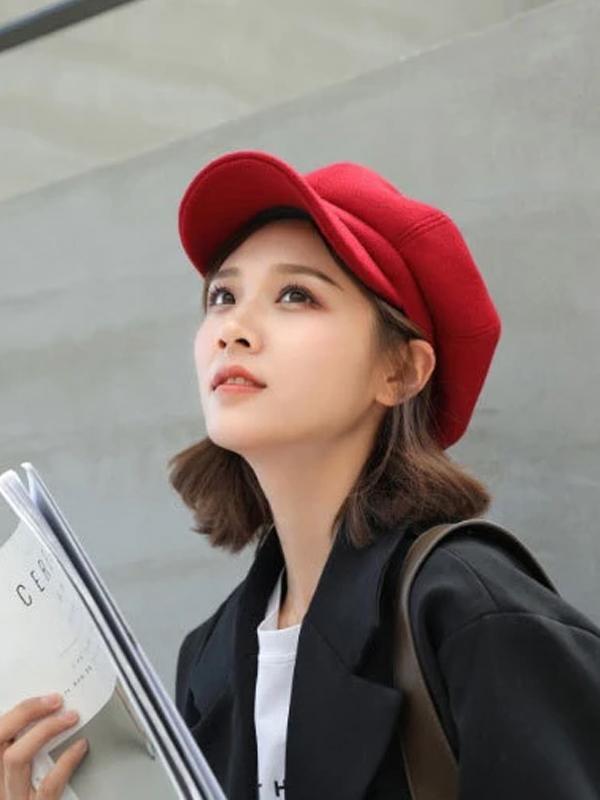 Pure Color Simple Beret