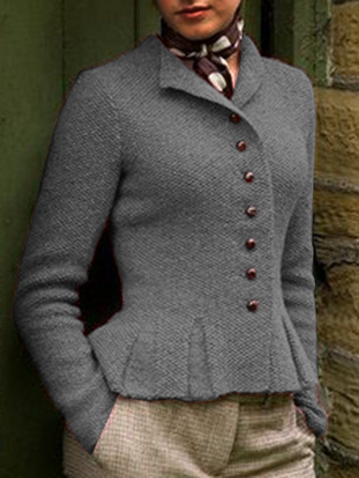 Women Buttoned Vintage Sweater Cardigans