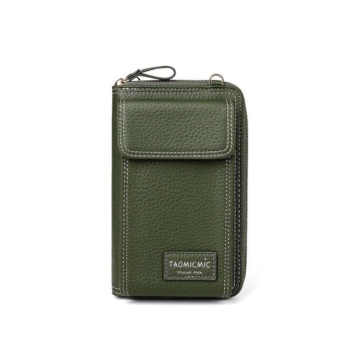Women Large Capacity Multi-slots Phone Bag Long Wallet Clutch Bag