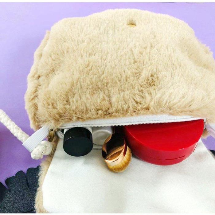 Mini Reindeer Elk Plush Bag Christmas Crossbody Bag