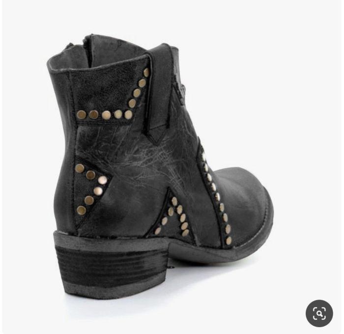 Kitten Heel Spring/fall Leather Boots