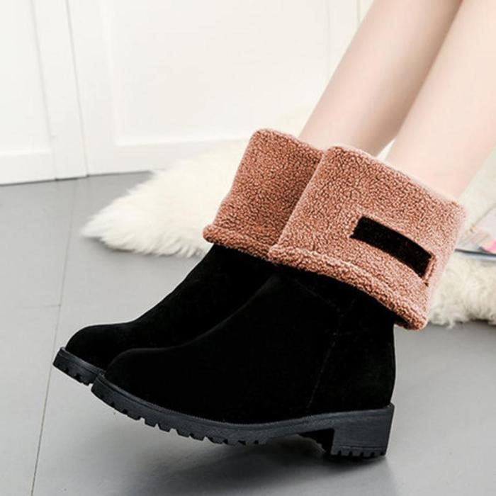 Women Snow Booties Casual Comfort Warm Shoes
