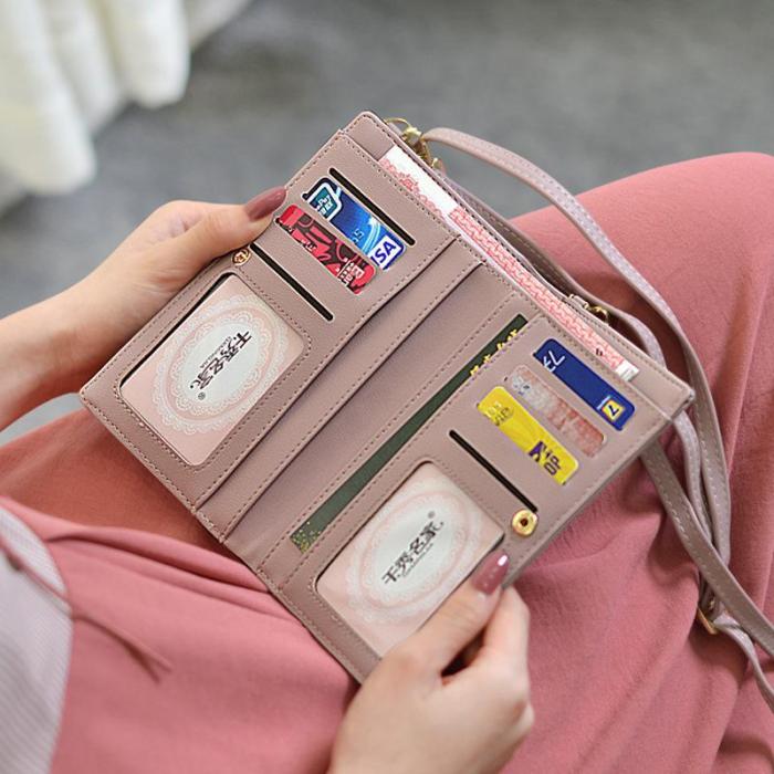 Fashion Women Tassel Cell Phone Wallets