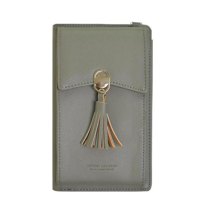 Fashion Women Tassel Cell Phone Wallets