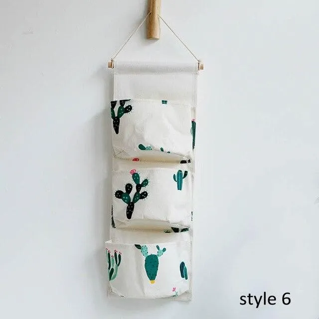 Cotton Linen Makeup Cosmetic Pouch Sundries Organiser