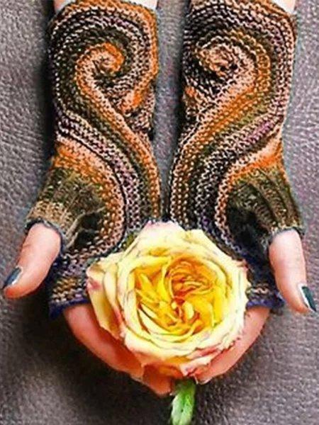 Casual Paisley Gloves