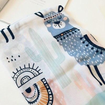 Cotton Linen Silk Animal Print Zebra Thin Head Scarf Shawl
