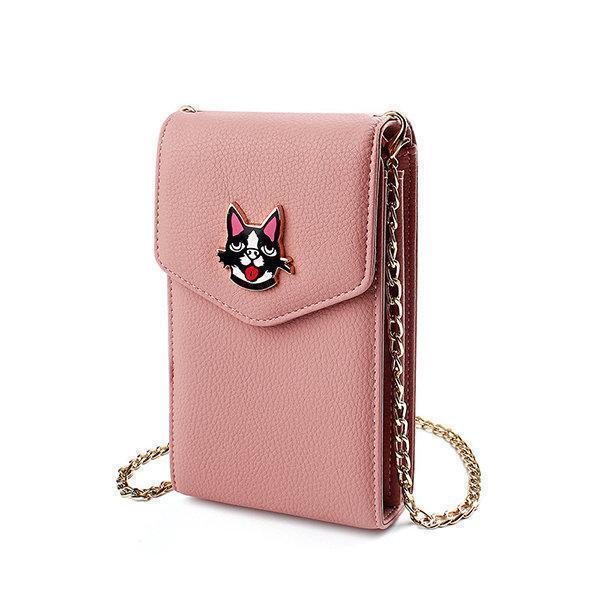 Women Cute Faux Crossbody Phone Bag
