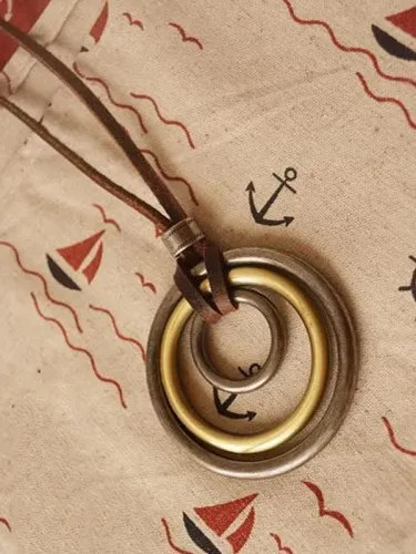 Simple The Size Of The Circle Necklaces