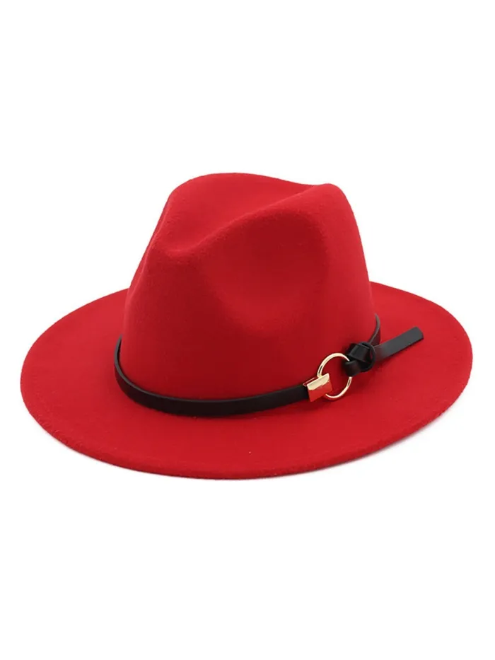 Womens Simple Felt Hats