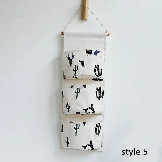 Cotton Linen Makeup Cosmetic Pouch Sundries Organiser