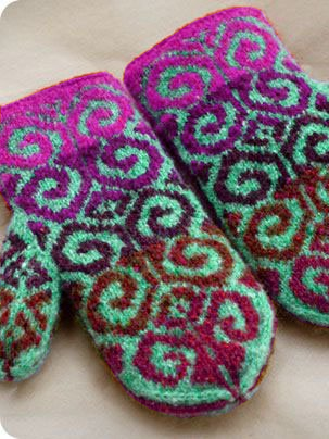 Color Casual Gloves & Mittens
