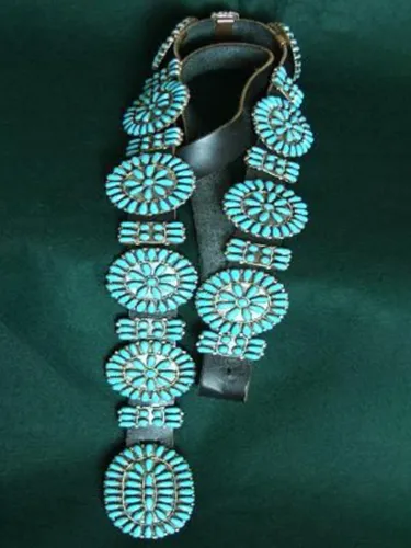 Black Vintage Belts