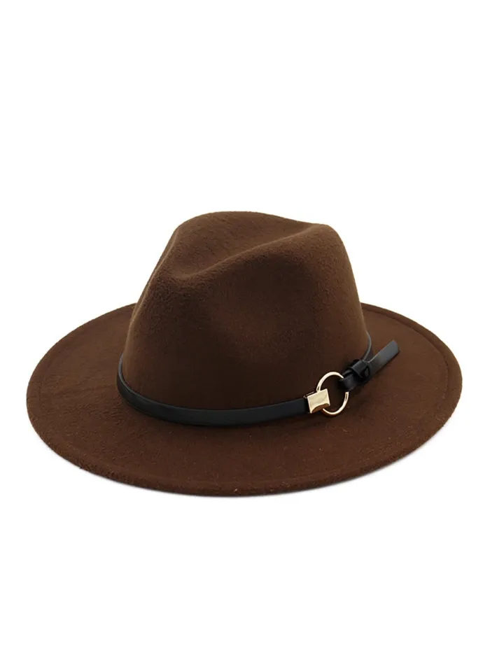 Womens Simple Felt Hats